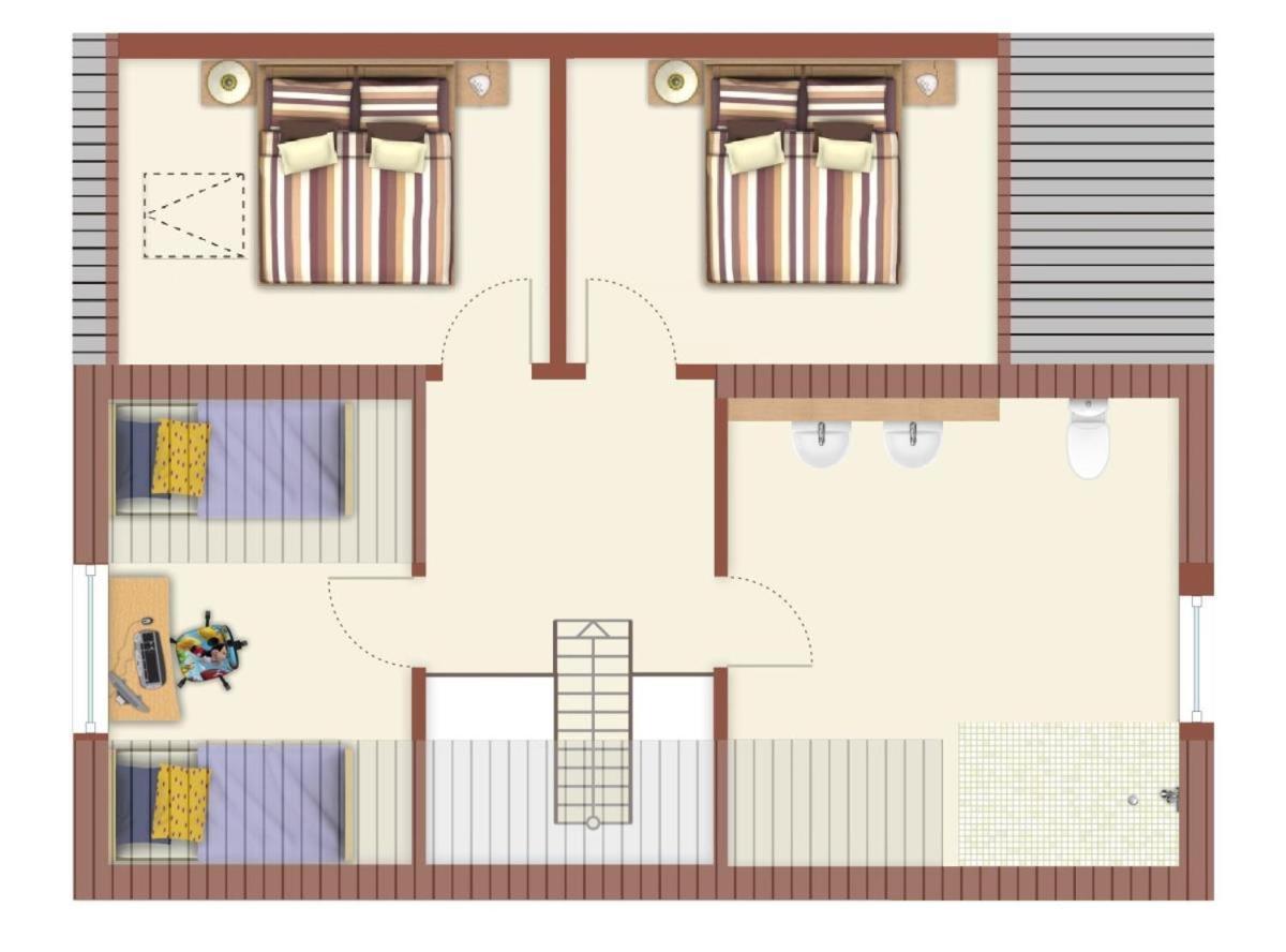 Sommerhaus Am Bach ロストック エクステリア 写真